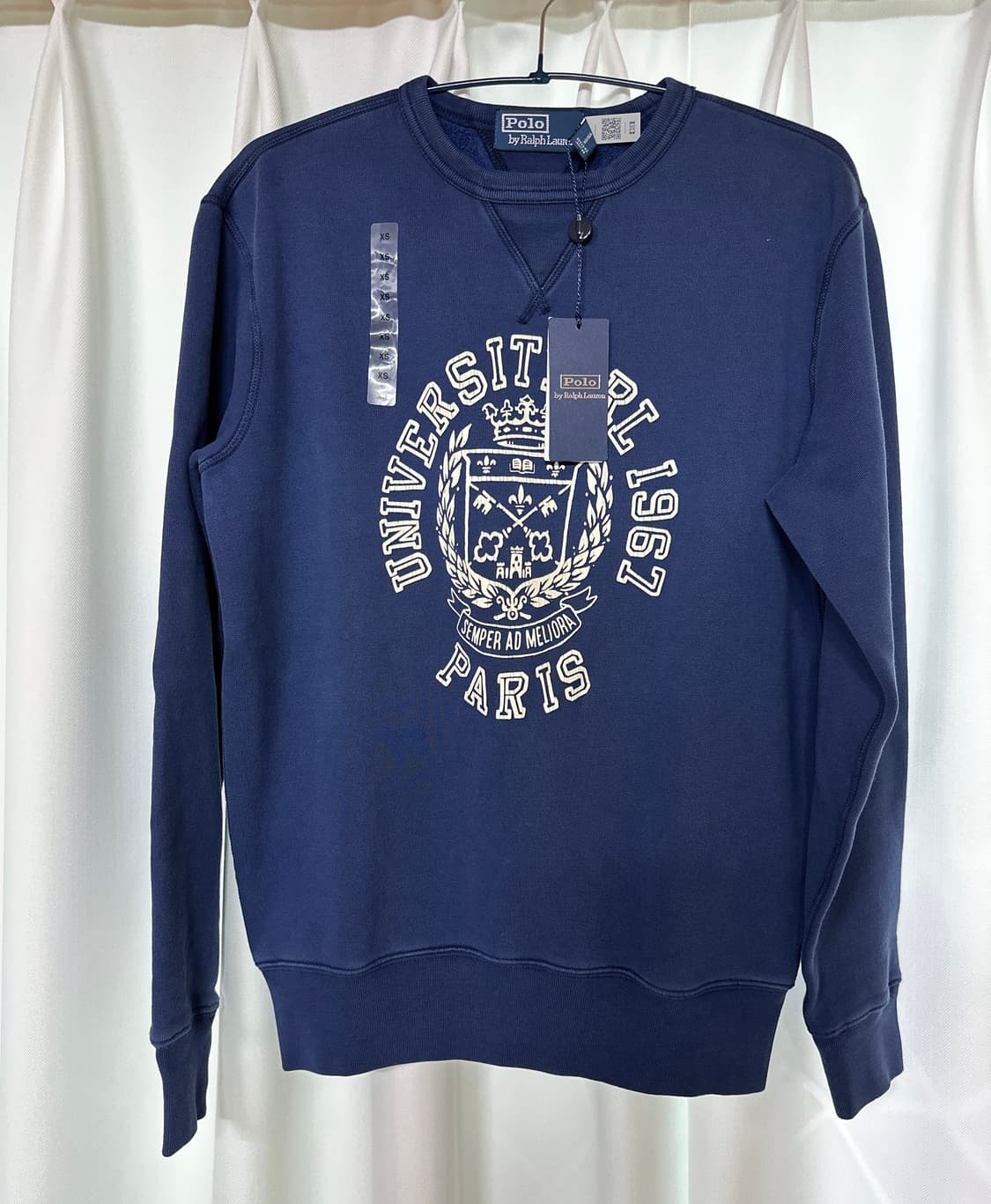 [미 시착 새 상품] 폴로랄프로렌 맨투맨 xs(남녀공용) 상품이미지2