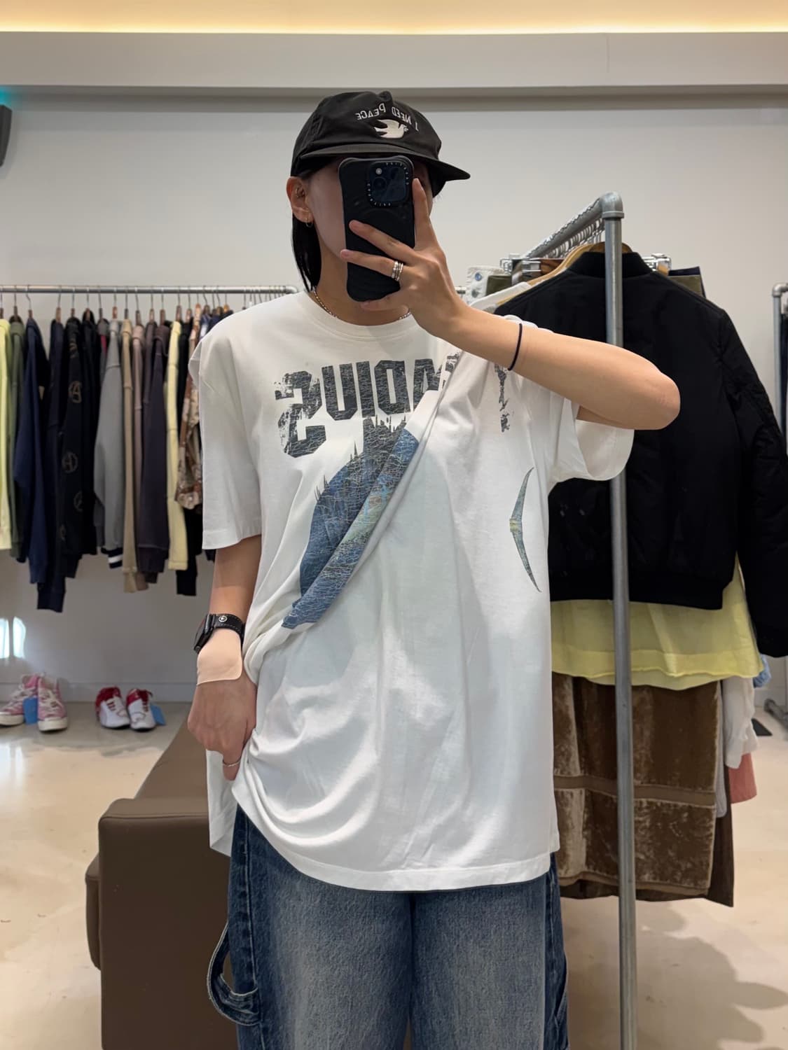 메종 마르지엘라 17SS 글라디우스 피쉬 워시드 반팔 상품이미지7