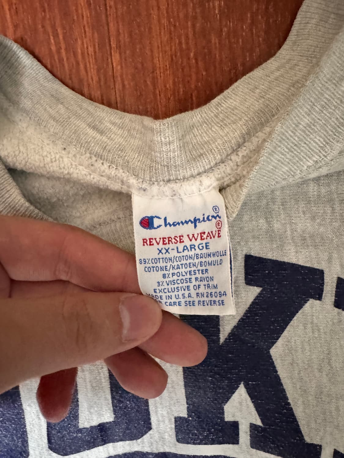[XXL] 80S 챔피온 리버스위브 스웻셔츠 상품이미지2