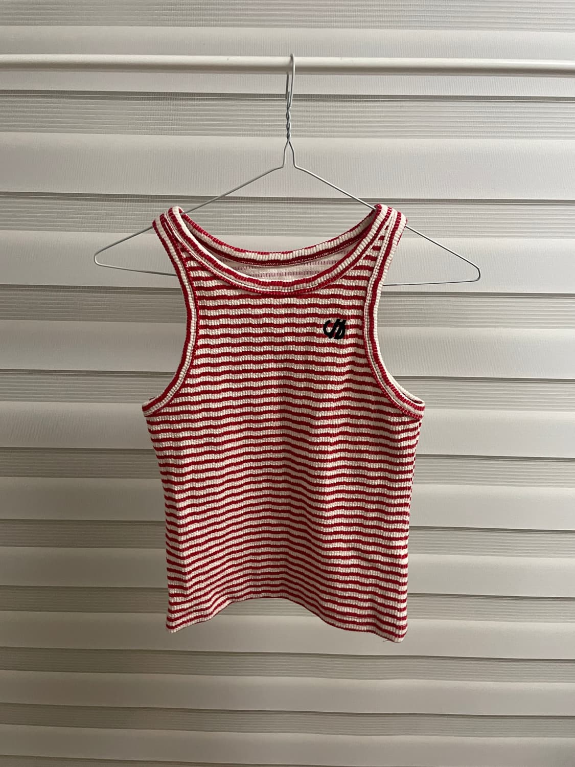 Seo seoul 스트라이프 슬리브리스 상품이미지2