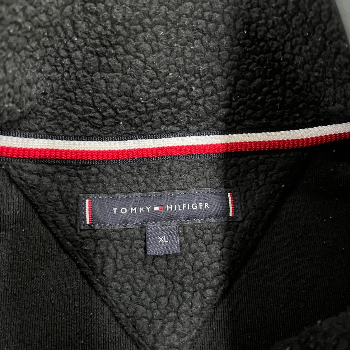 XL 타미힐피거 플리스 집업 자켓 0224M 상품이미지2