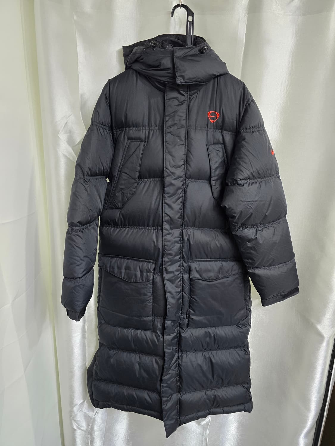 나이키 블랙 롱패딩 (1966) 상품이미지1