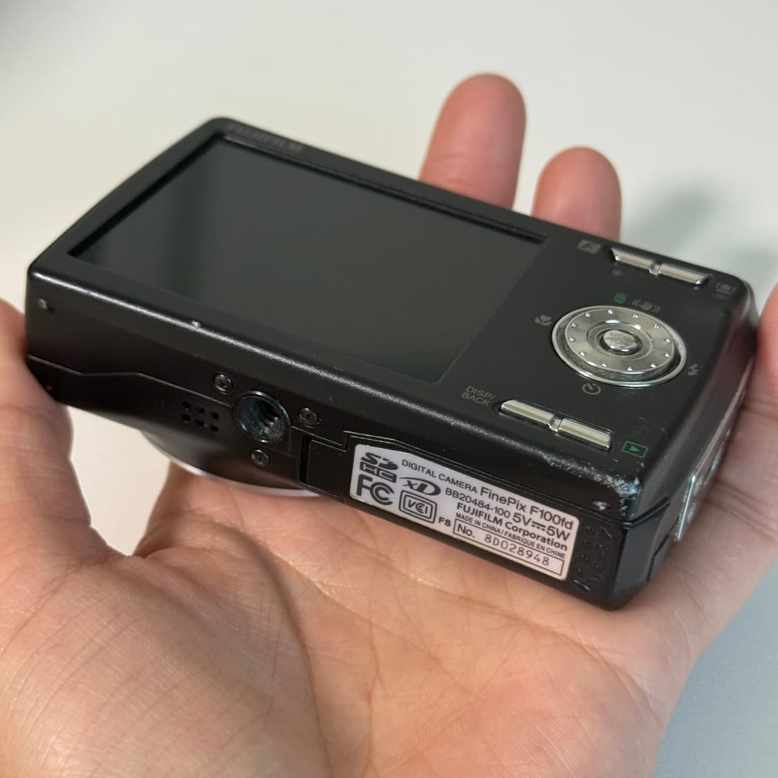 후지필름 파인픽스 F100 빈티지 디카 디지털카메라 블랙 상품이미지6