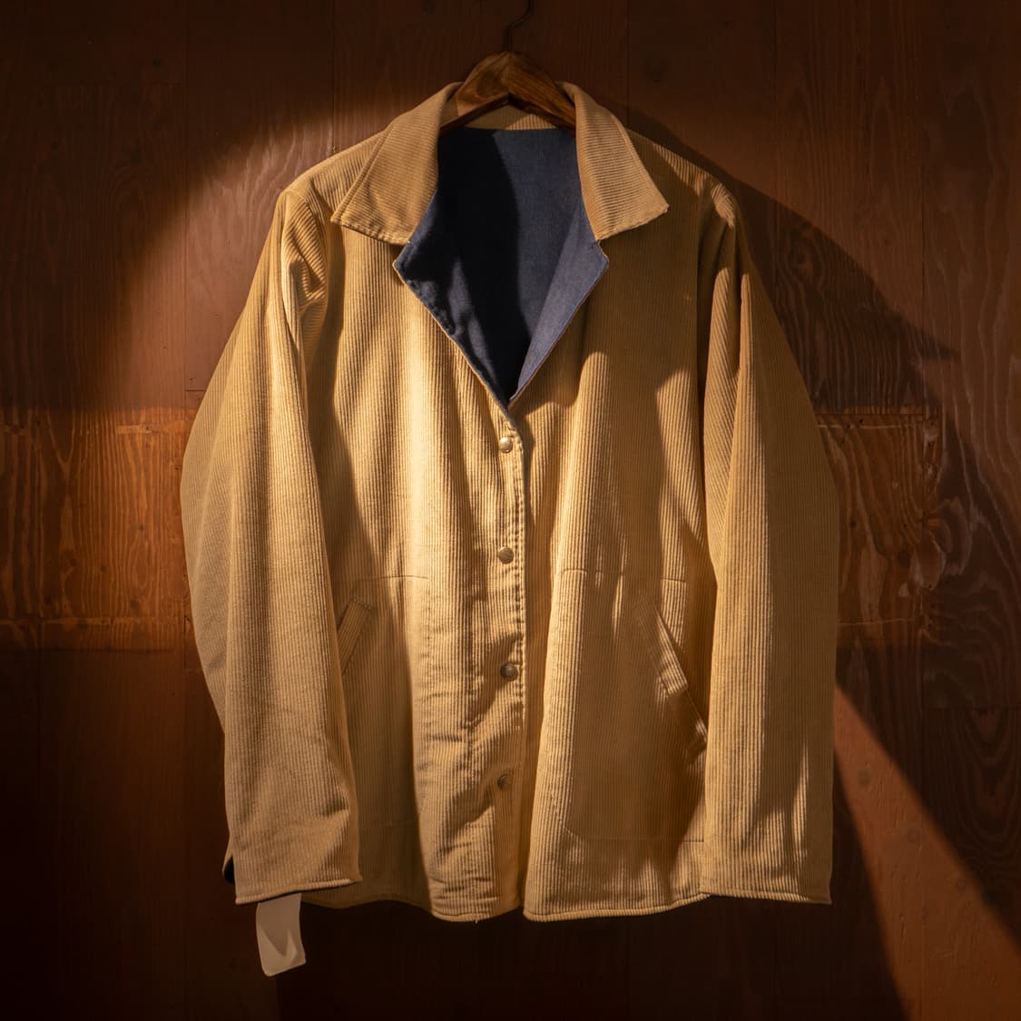80s LLBean Denim Corduroy Reversible JK 상품이미지2