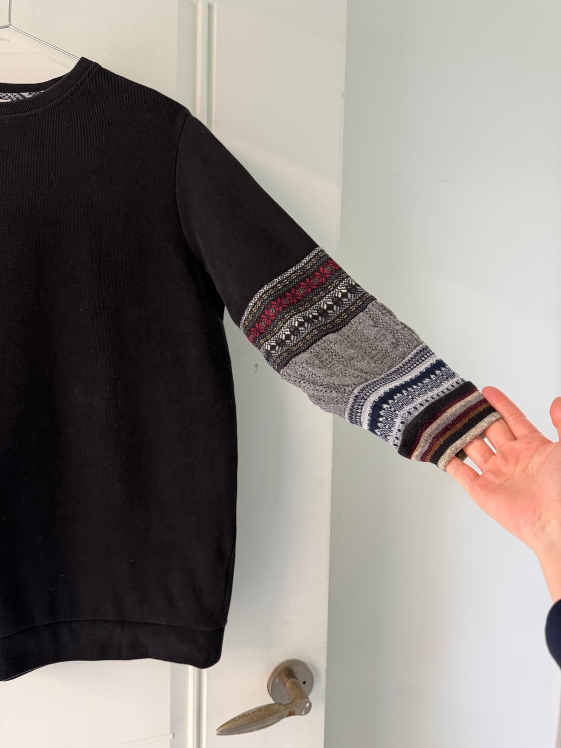 일본빈티지 에스닉 소매 탑 상품이미지5