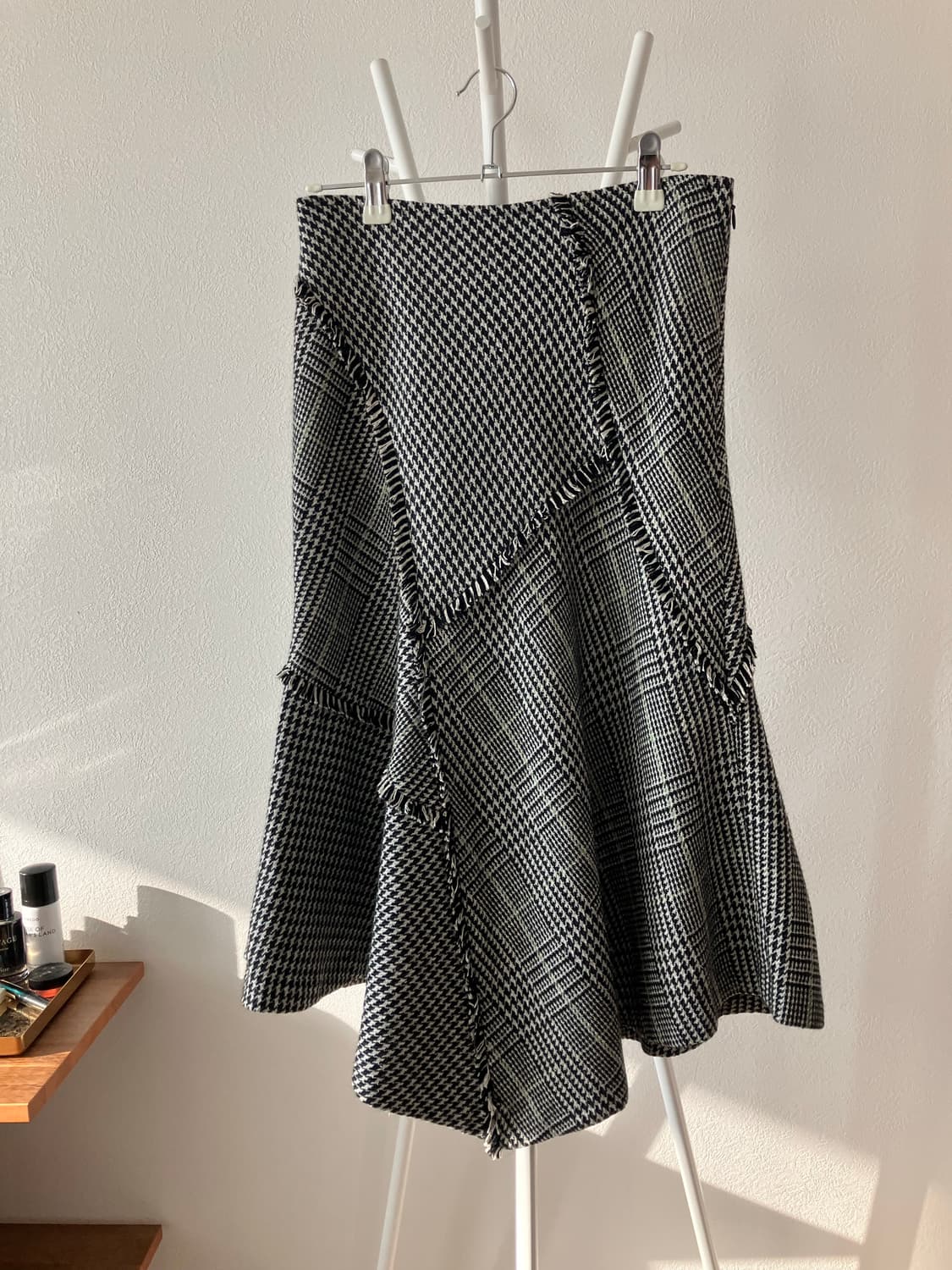 산요 Sanyo transwork 일본빈티지 모리걸 울혼방스커트 상품이미지1