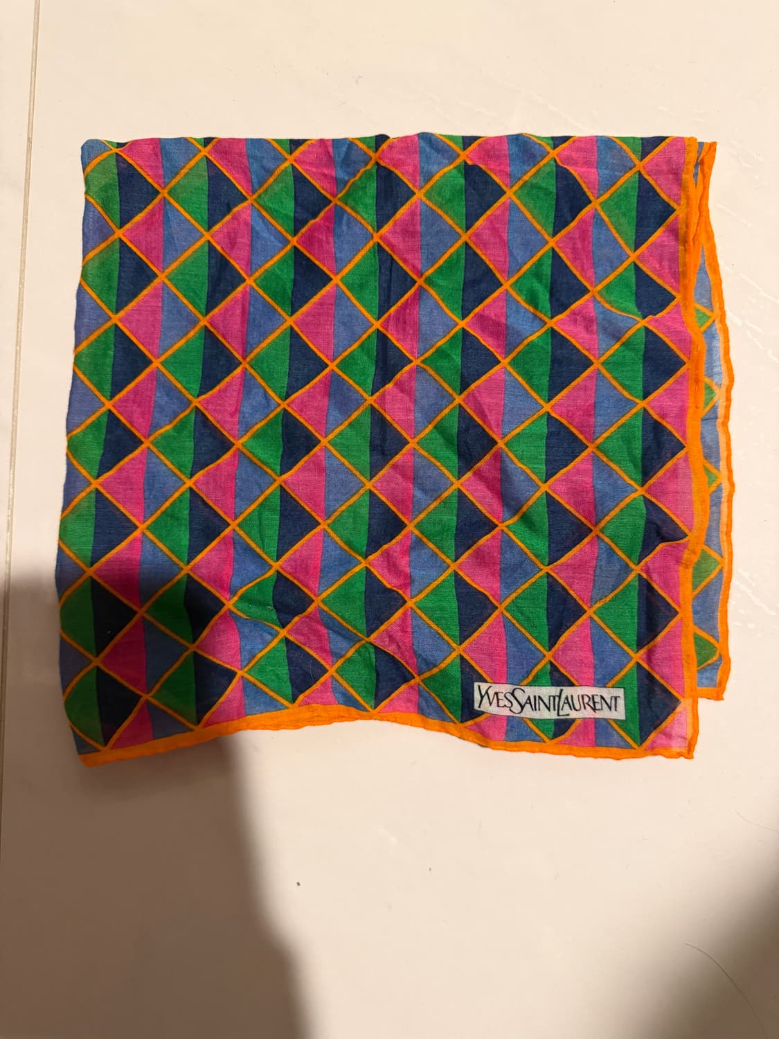 입생로랑 빈티지 실크 스카프 상품이미지2