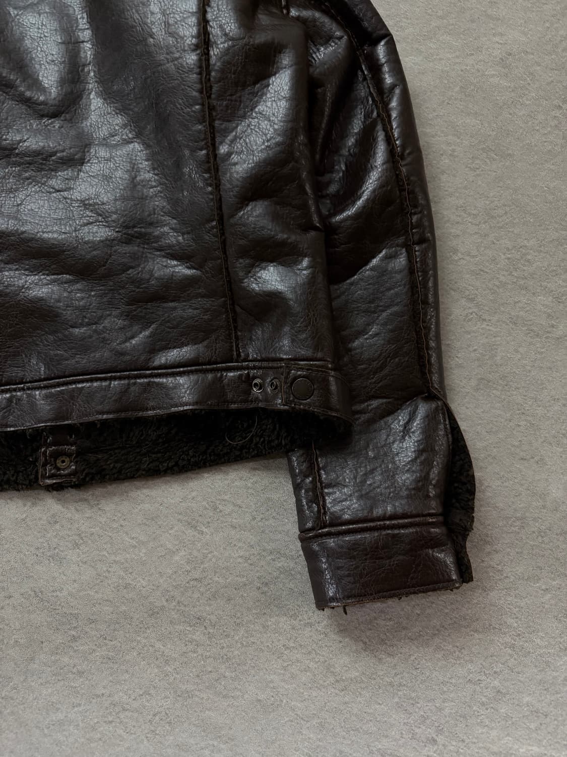 아르마니 익스체인지 퍼 라이닝 자켓 상품이미지9