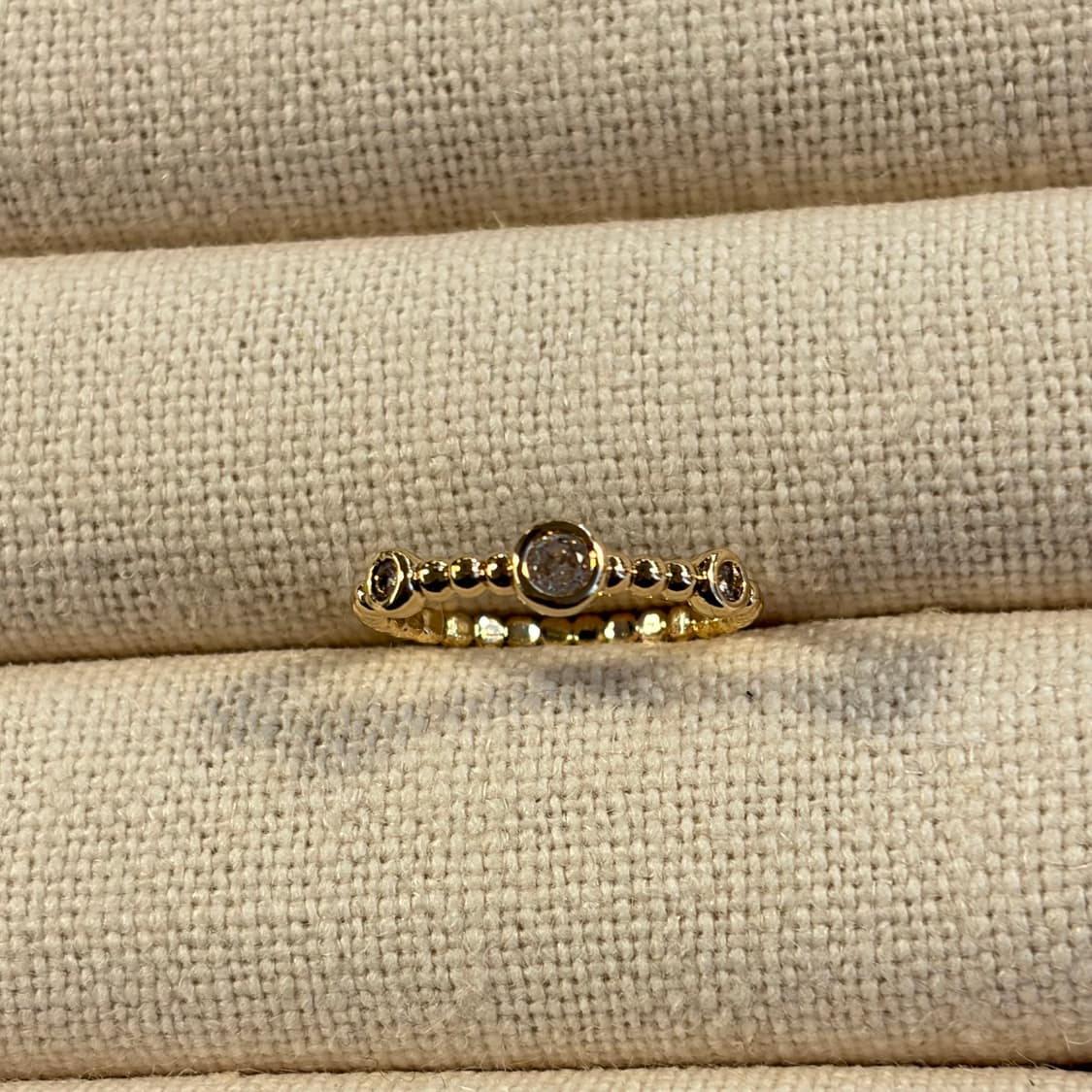 새상품 여성 신주 은도금 외계인 골드 반지 상품이미지5