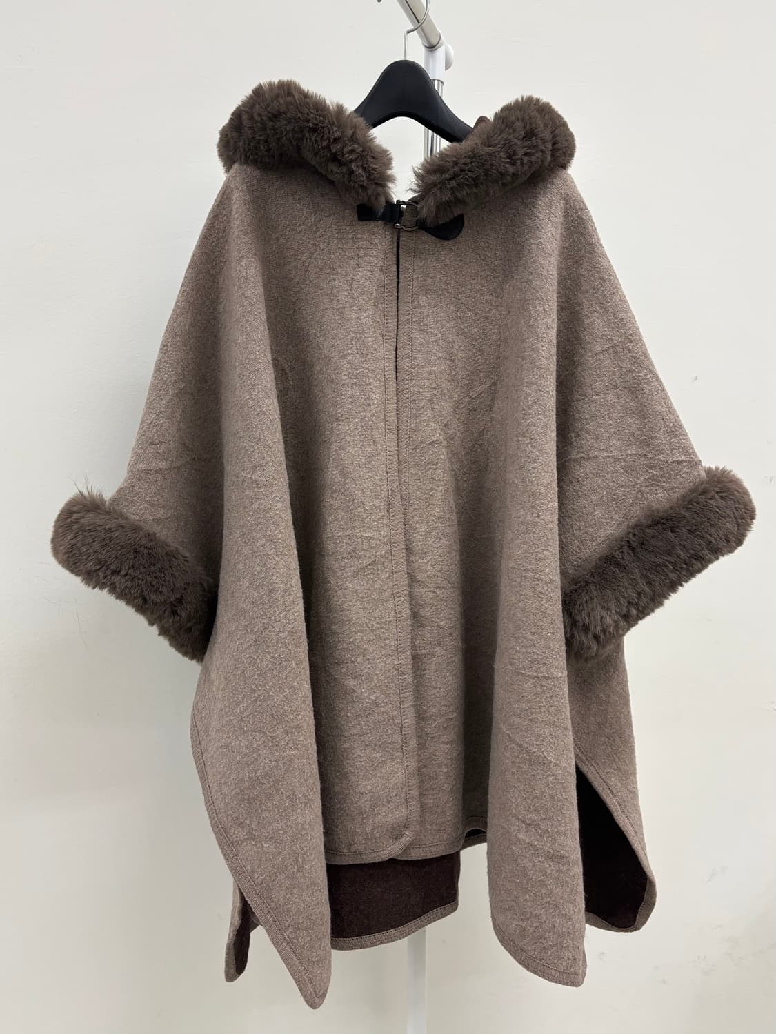 빈티지 브라운 케이프 망토 판쵸 상품이미지4