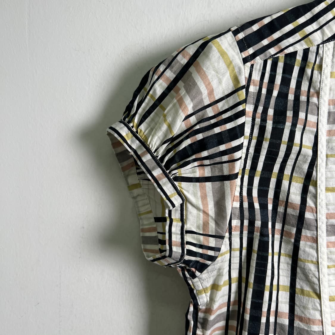 마가렛 호웰 체크 반팔 셔츠  상품이미지7