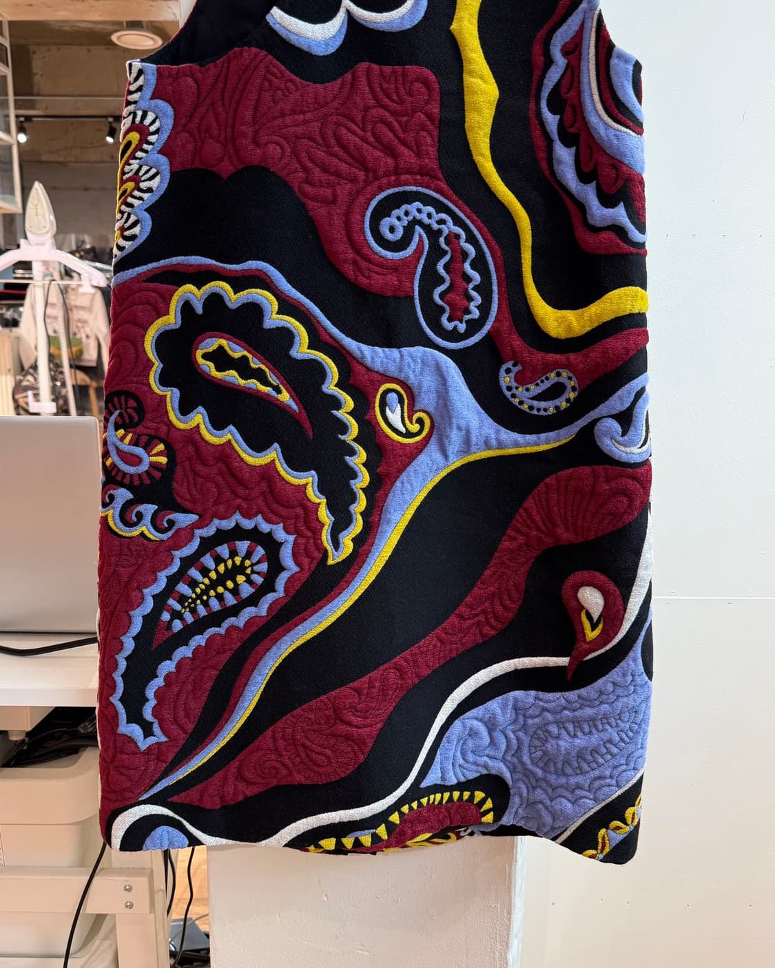 에밀리오 푸치 멀티컬러 퀼팅 슬리브리스 드레스 상품이미지7