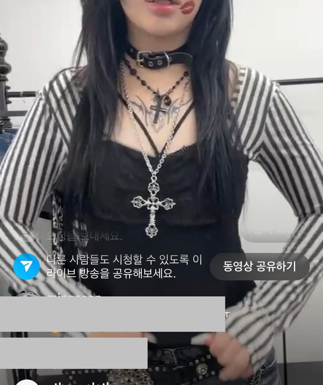 (구매) 큐빈 큐빈티지 펑크 갸루 롱슬리브 구해요! 상품이미지1