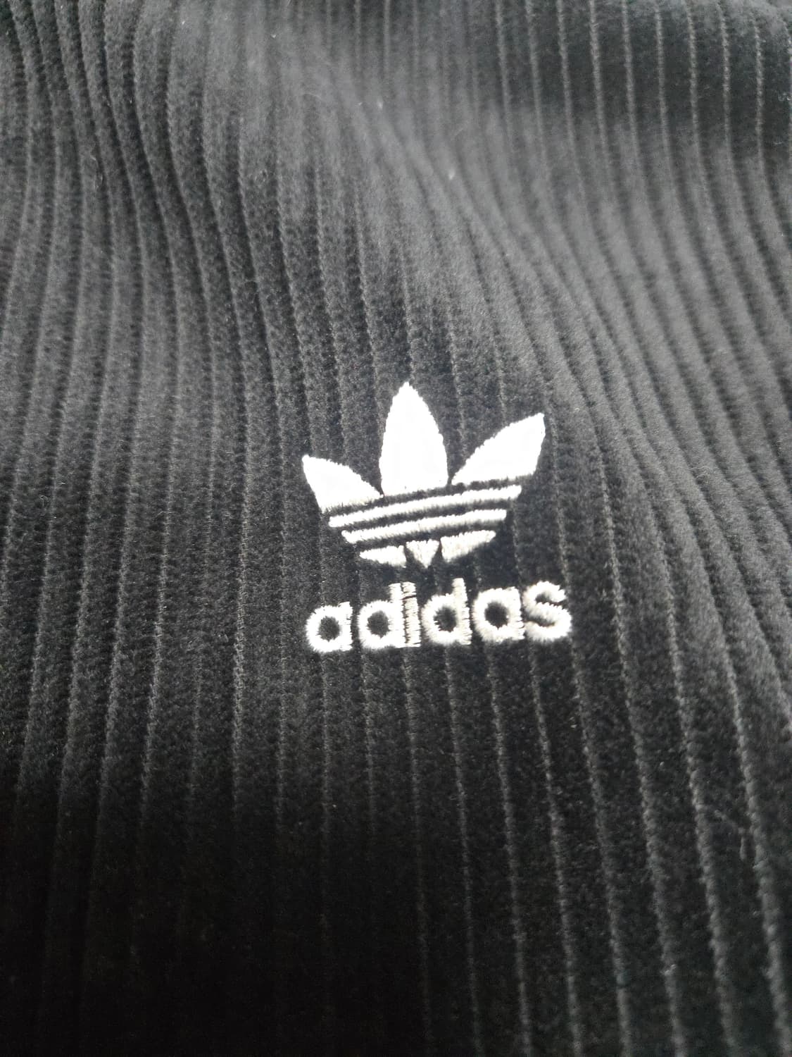 (공용)아디다스 코르듀이 트랙탑 저지 블랙 M 상품이미지3