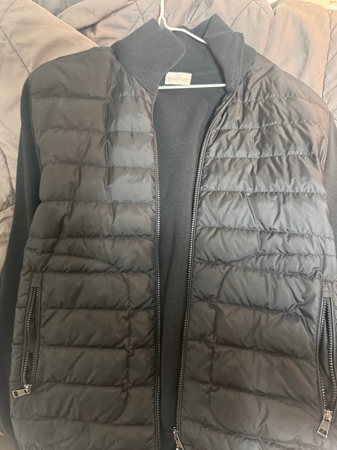 몽클레어 블랙 니트패딩 상품이미지1