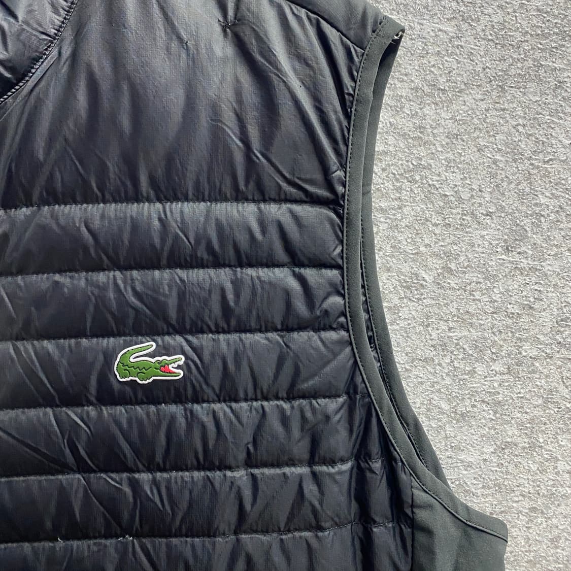 라코스테 스몰로고 나일론 경량 베스트 b3374 상품이미지3