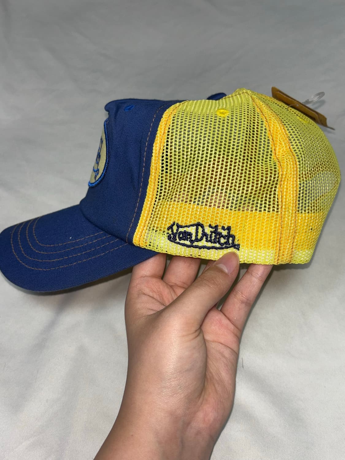 Von dutch yellow navy mesh hat 상품이미지2