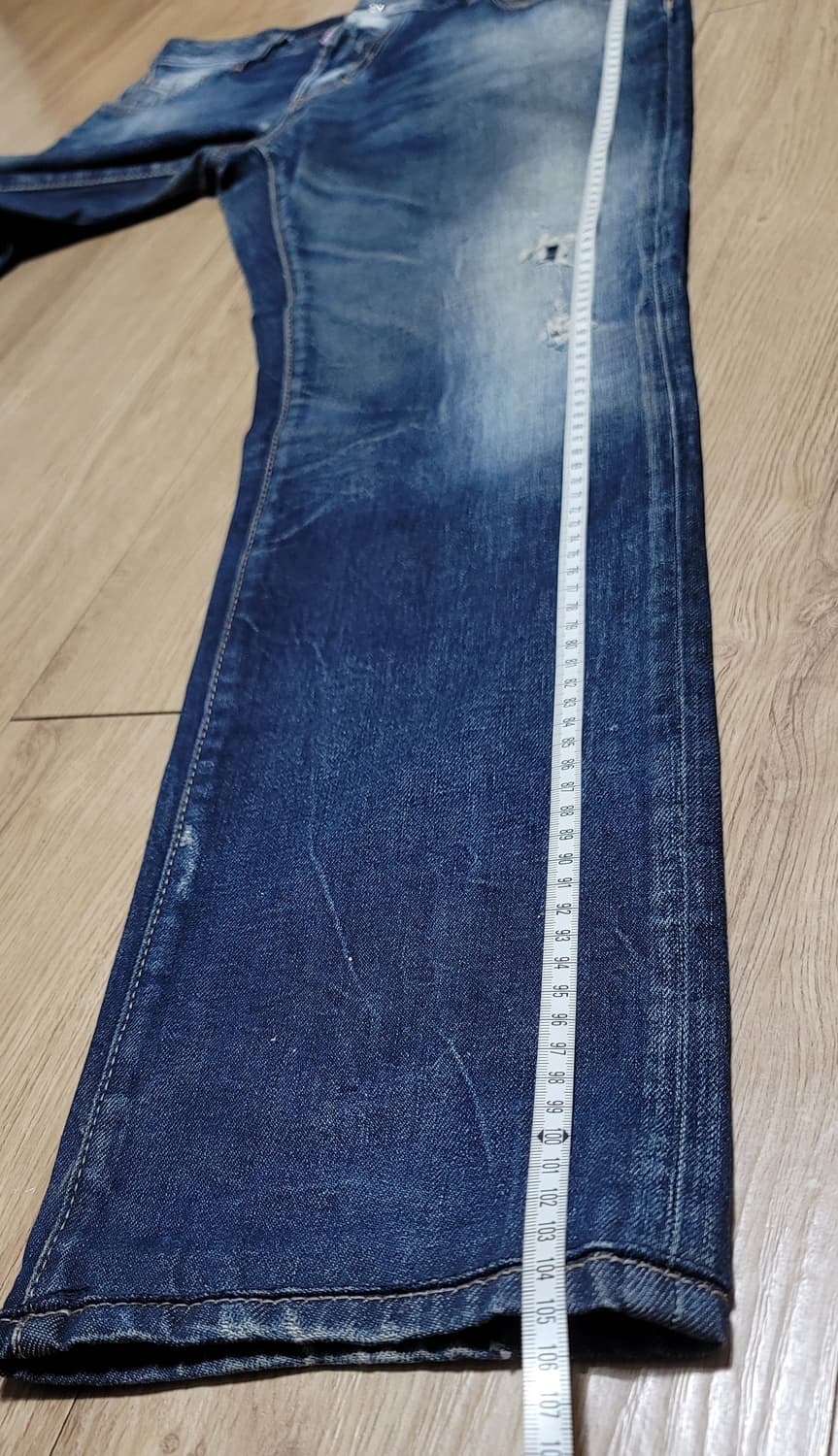 Dsquared2 야구진3 슬림핏 남성 데님 청바지 EU 52 상품이미지7