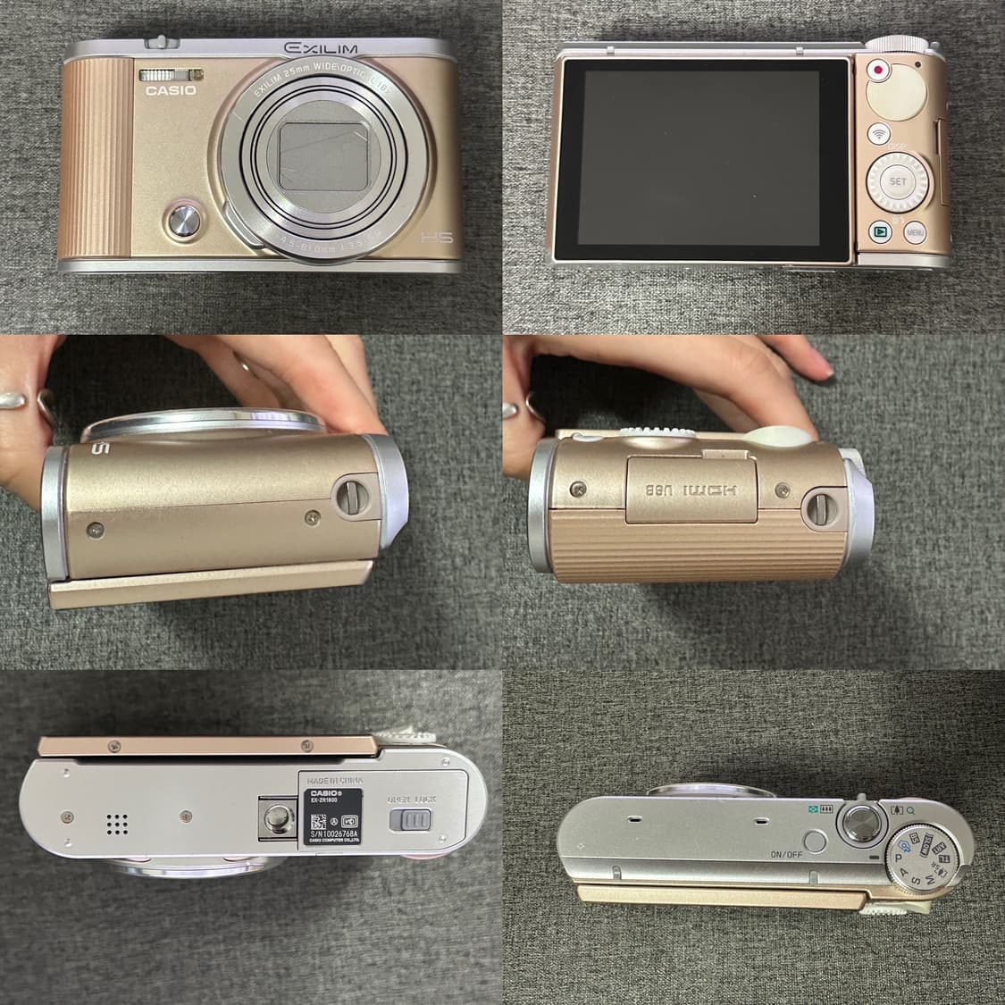 셀카 뷰티기능 특화🪽 카시오 엑슬림 ZR1800 빈티지디카 상품이미지7