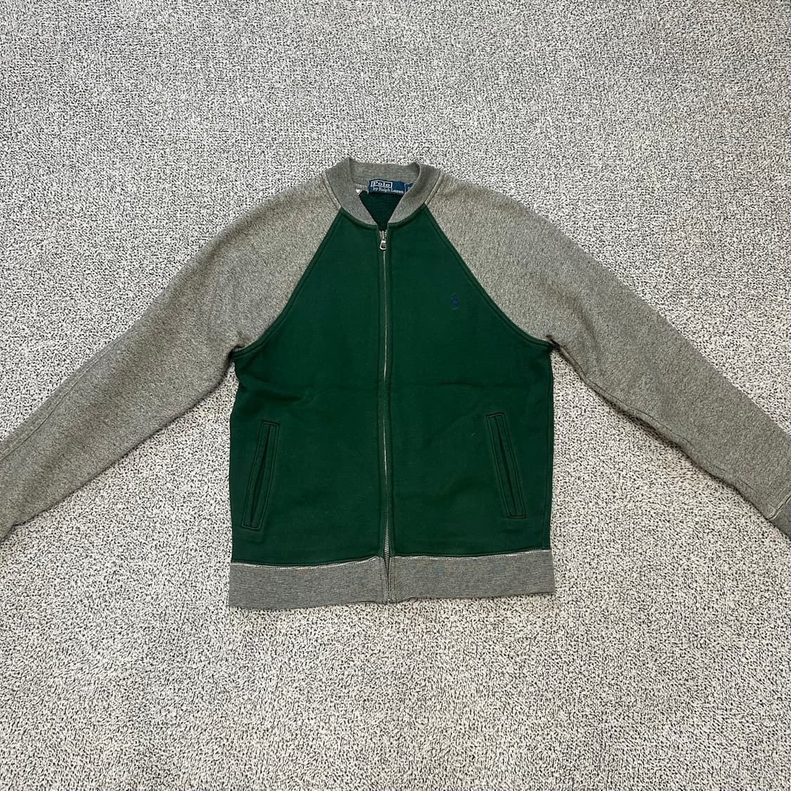 Polo Ralph Lauren Two-Tone Zip Blouson. 상품이미지1