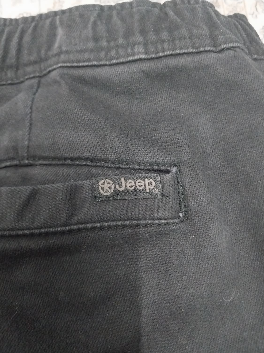 Jeep 지프 검정색 카고 조거팬츠 32 상품이미지3