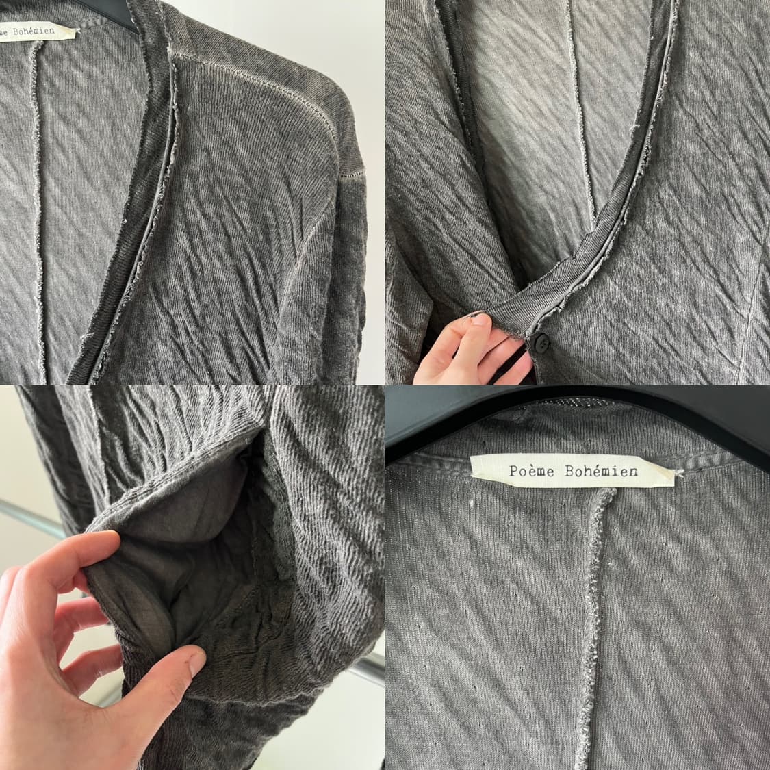 Poeme Bohemien FW12-13 Linen Cardigan 상품이미지9