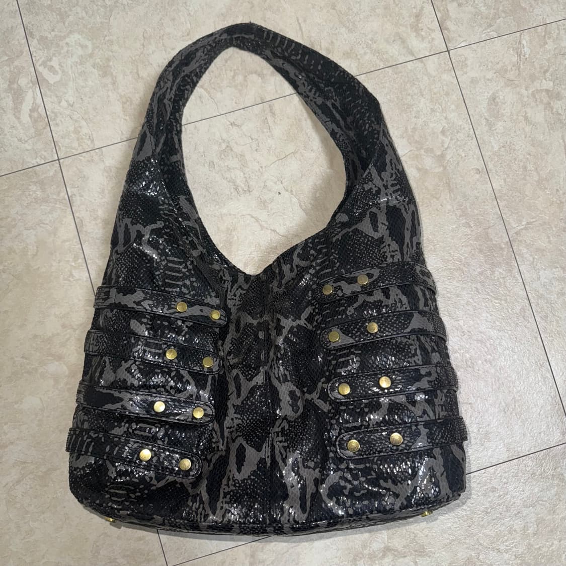 갸루 레오파드 숄더백  상품이미지4