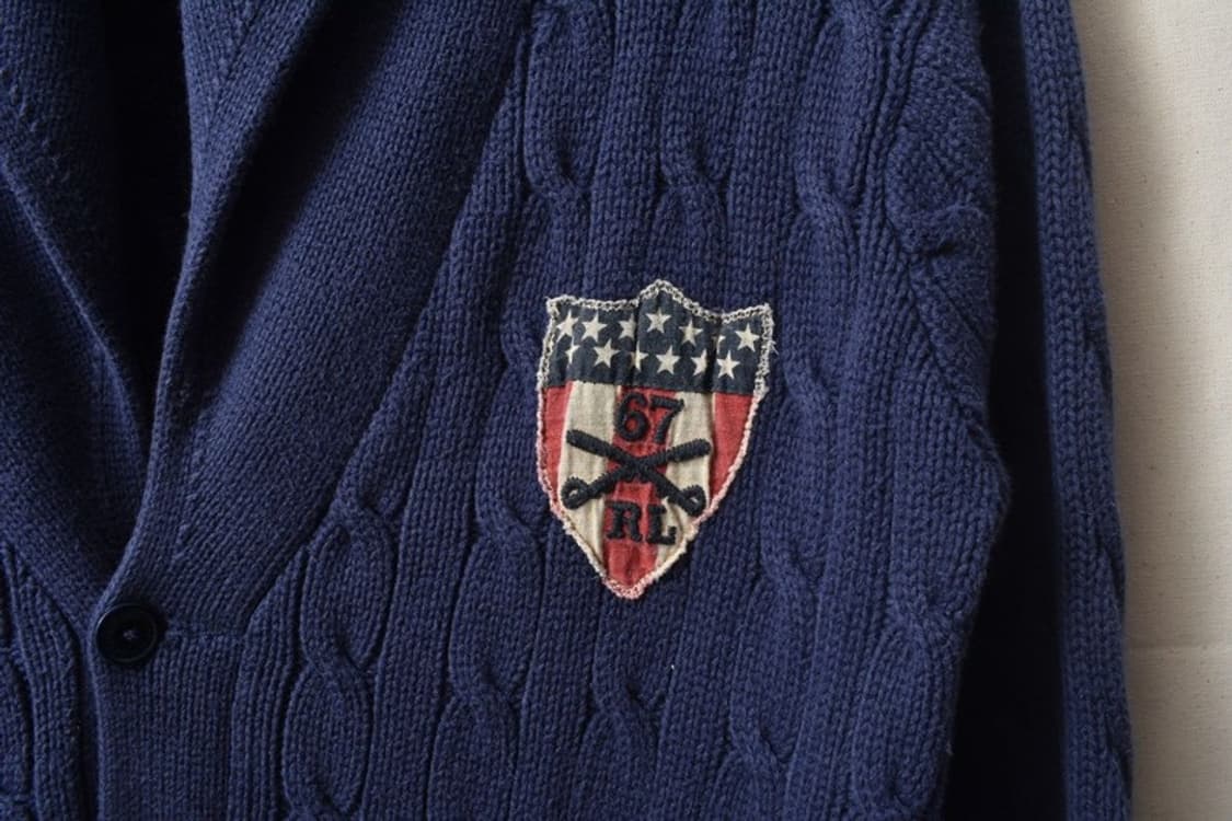 폴로 랄프로렌 케이블 가디건 M M0166 상품이미지5