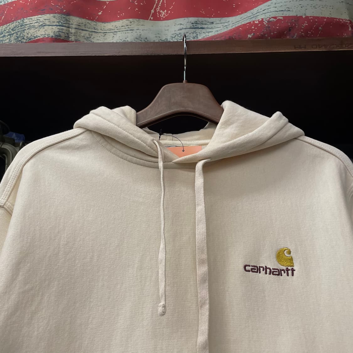칼하트 WIP 아메리칸 스크립트 후드 스웻 셔츠 N401 상품이미지3