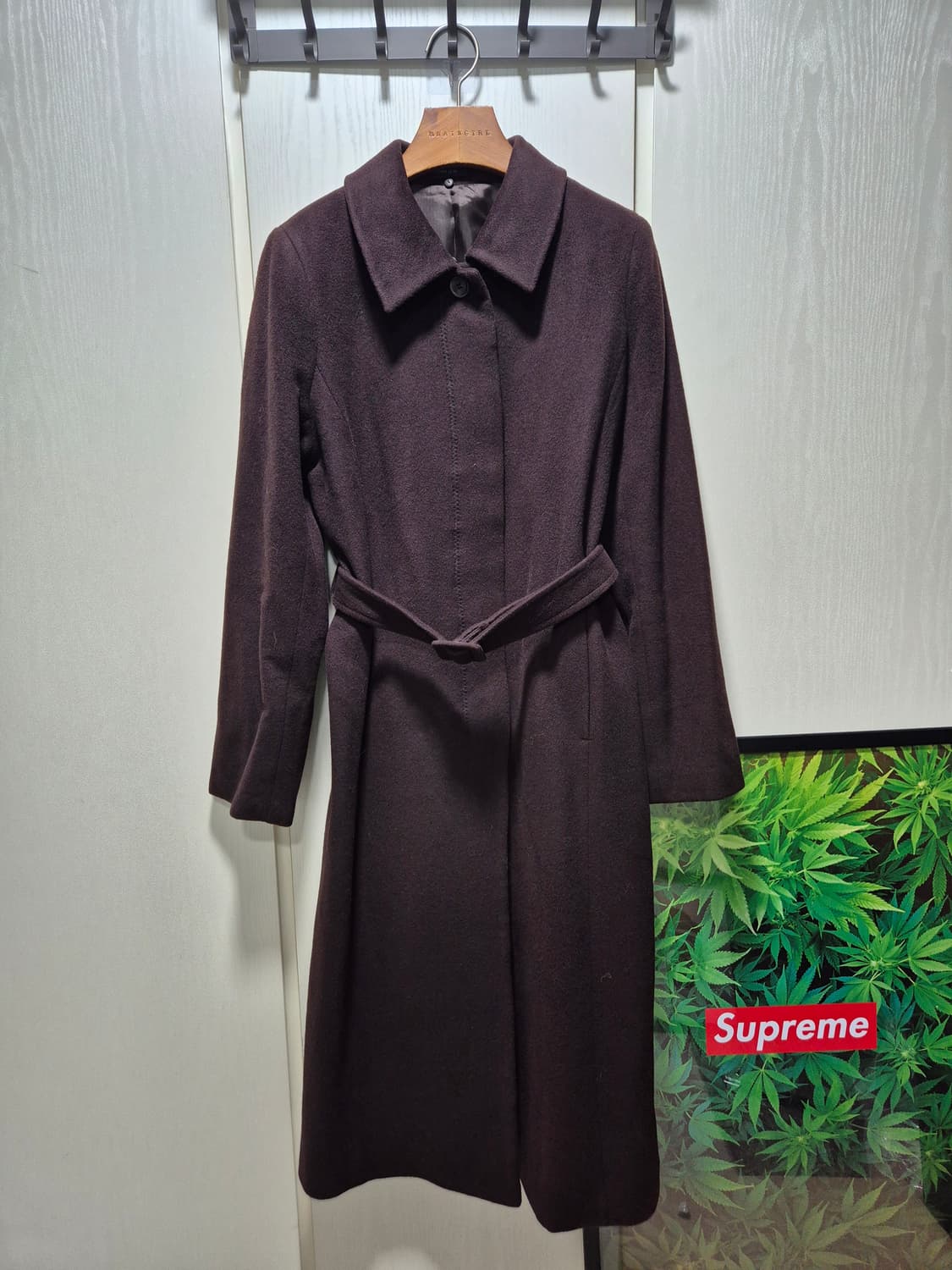 JPN빈티지.COMME CA ISM 브라운코트 상품이미지1