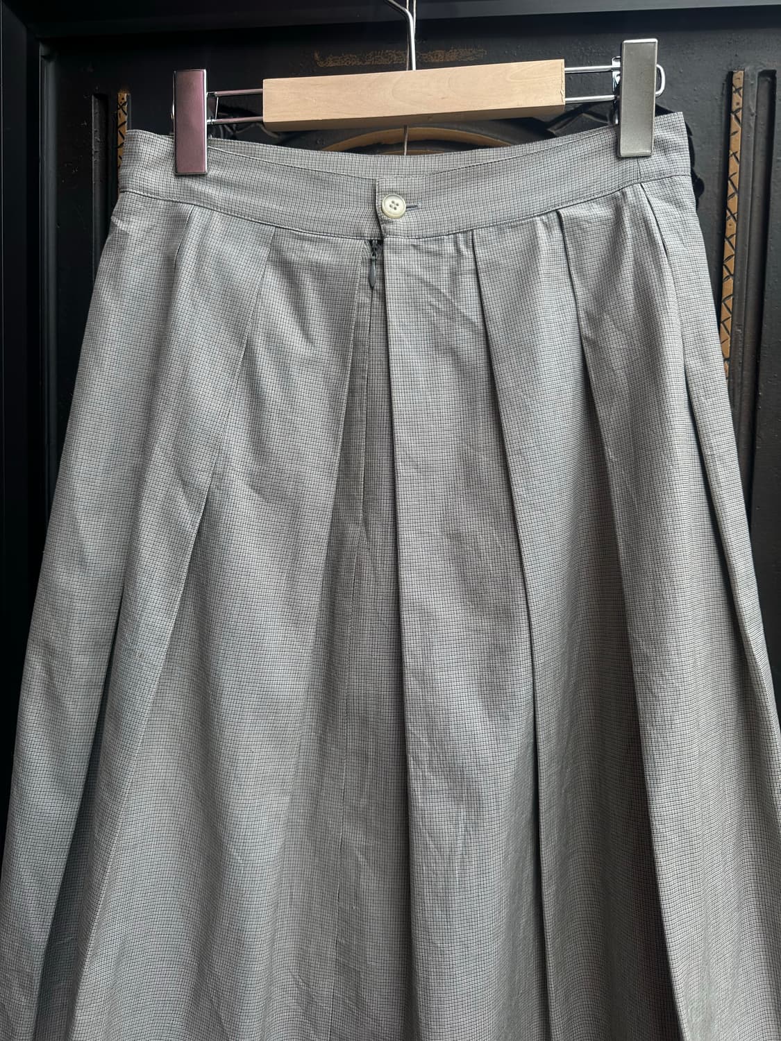 agnes b check skirt 상품이미지4