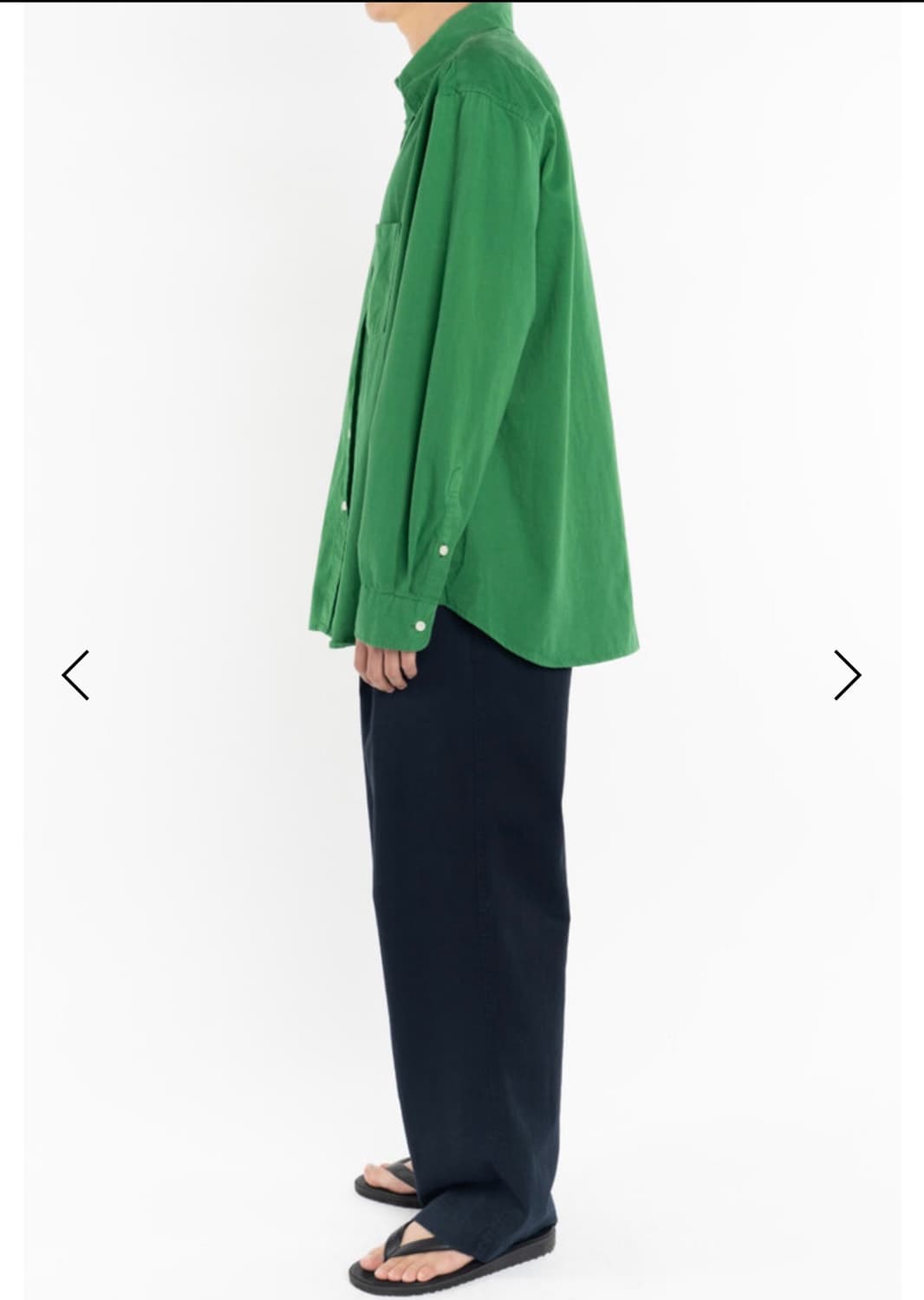 이얼즈어고 포이카 셔츠 샴록그린 2 상품이미지3