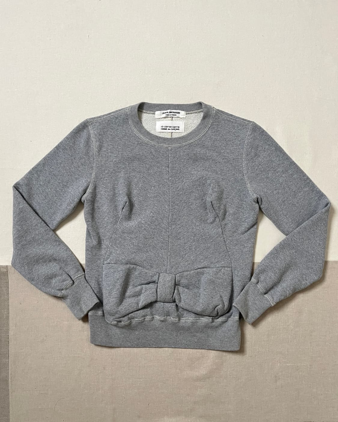 준야와타나베 꼼데가르송 입체패턴 리본 스웻셔츠 junya watanabe 상품이미지4