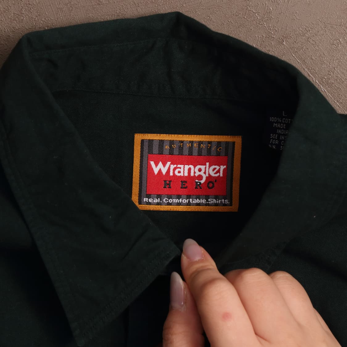 랭글러 히어로 코튼 워크셔츠 A1556 상품이미지3