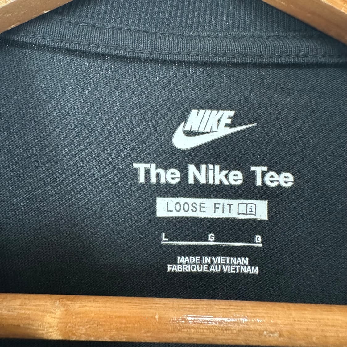   나이키 남자 스판 반팔티 검정 루즈핏 L  OWC 상품이미지6