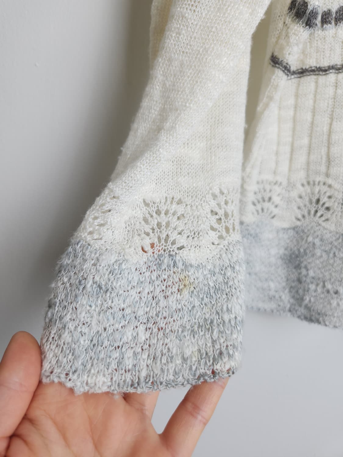 노르딕 물결 가디건 탑 상품이미지9