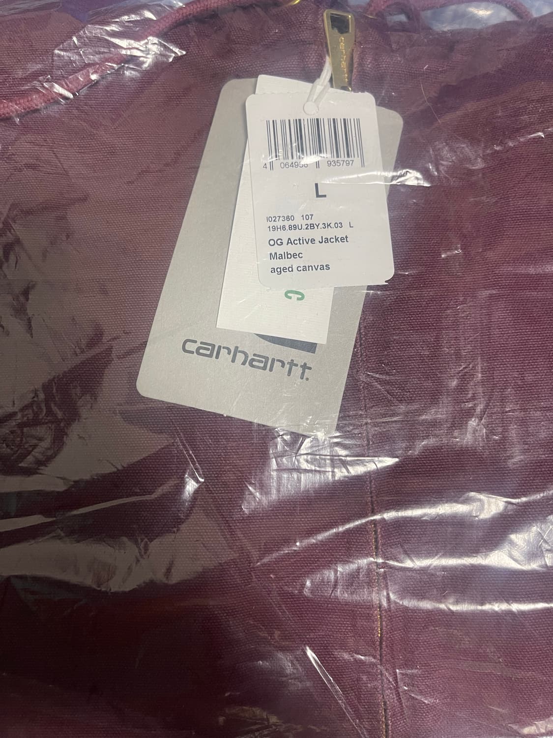 [L] 칼하트 WIP OG 액티브 자켓 말벡 상품이미지2