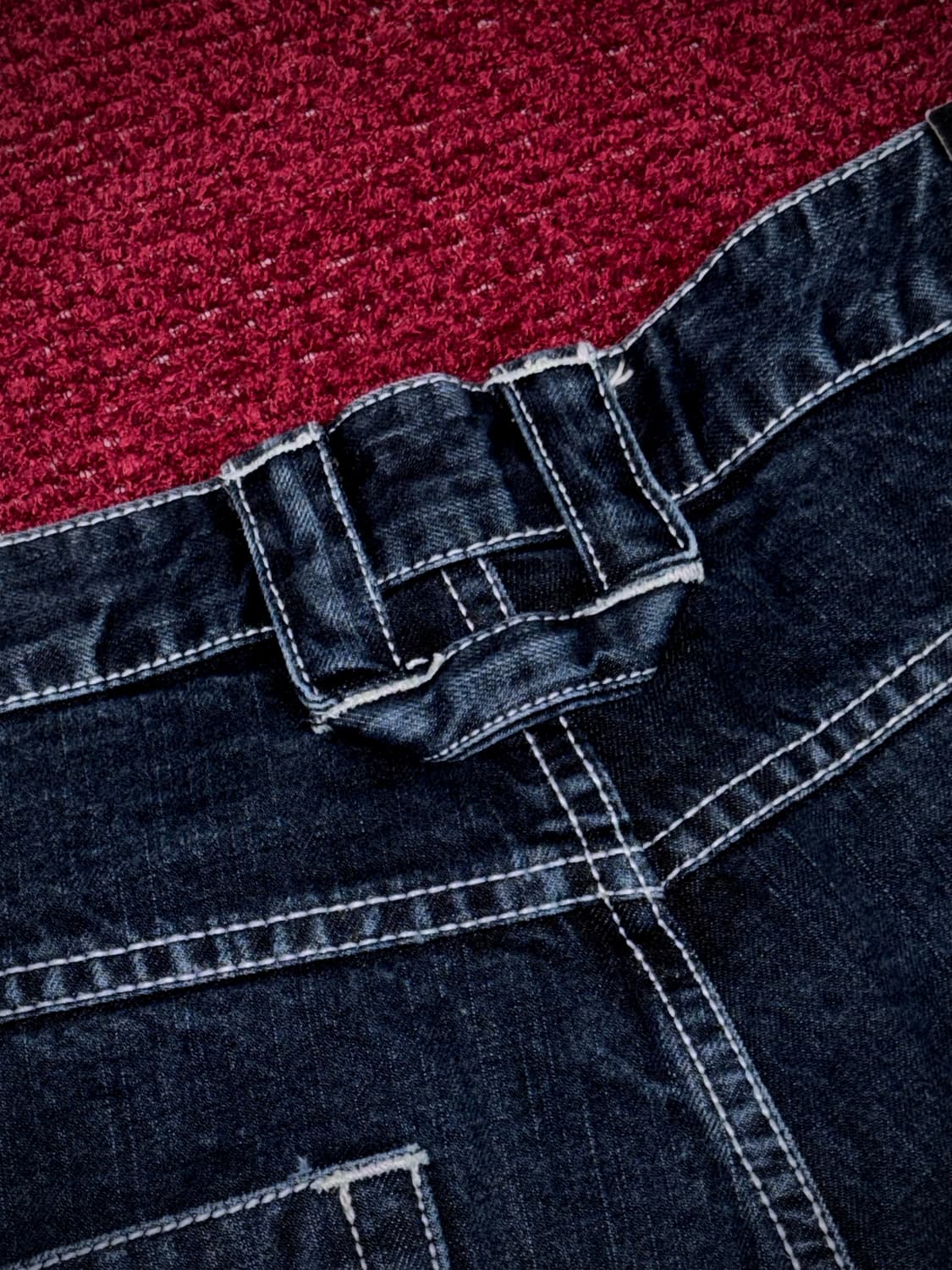 마자 플라바 와이드 생지 데님 팬츠 36 상품이미지4