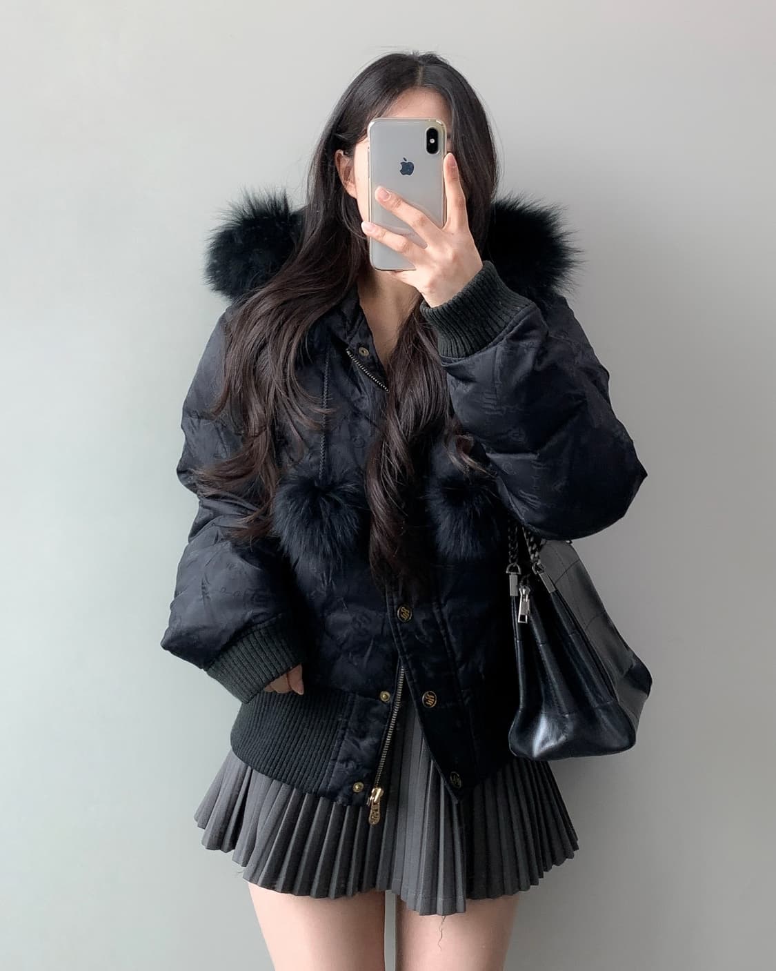 로카웨어 rocawear 후드 퍼 다운 패딩 상품이미지2