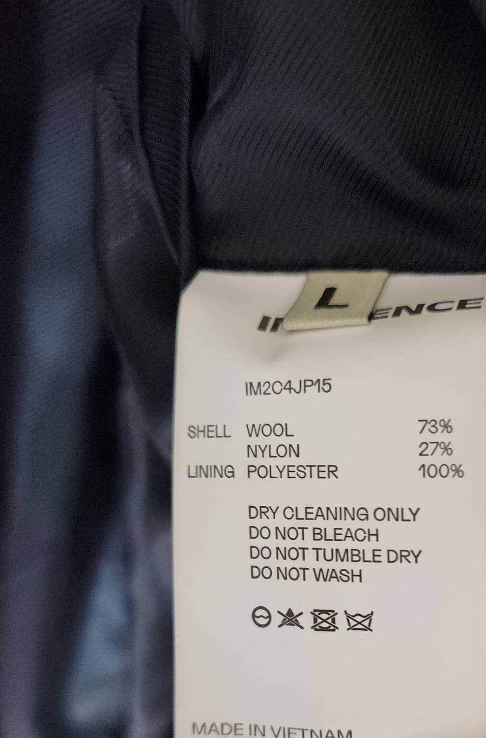 (착샷) 인사일런스 언커버 버진울 블루종  상품이미지5