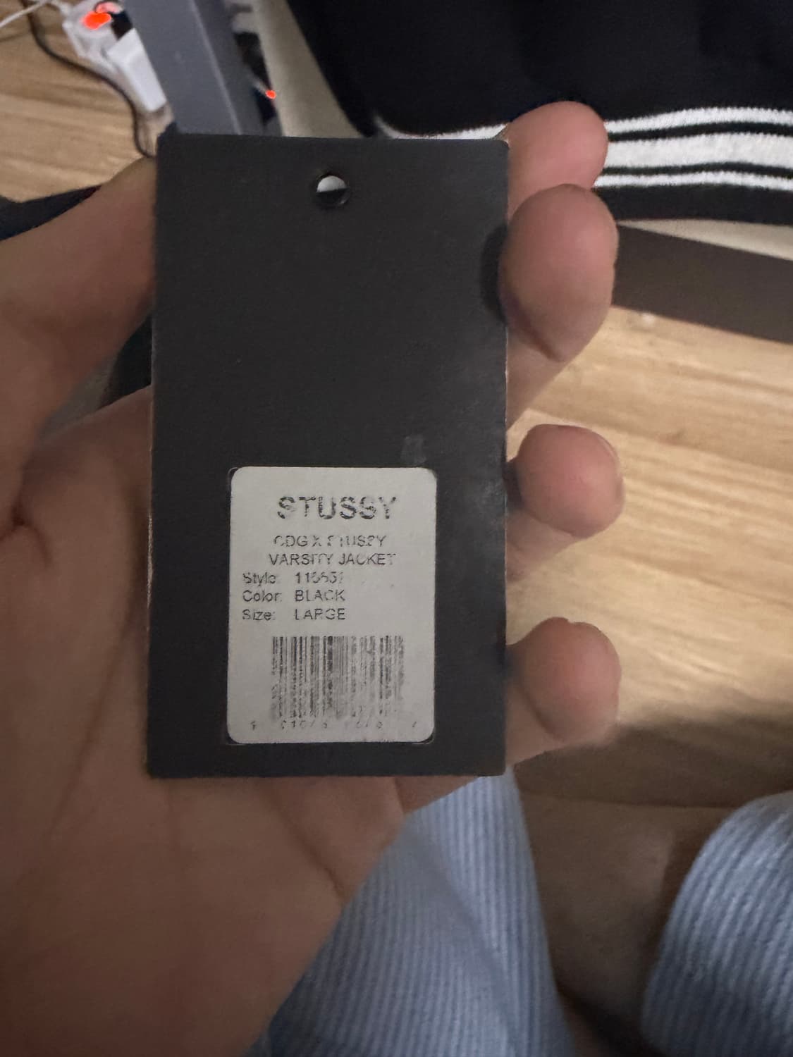 스투시 cdg 바시티 상품이미지3