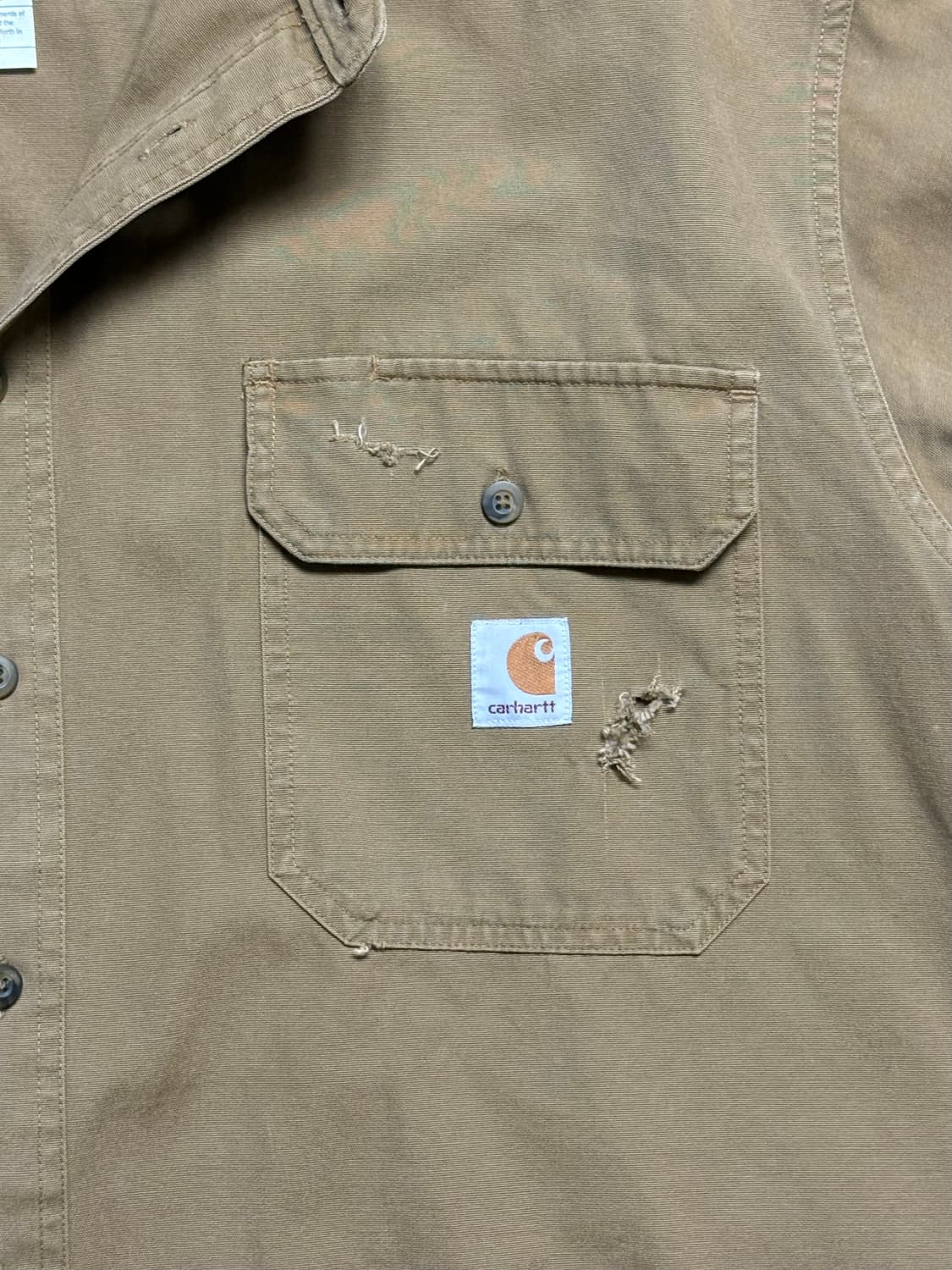 칼하트 데미징 반팔셔츠 상품이미지3