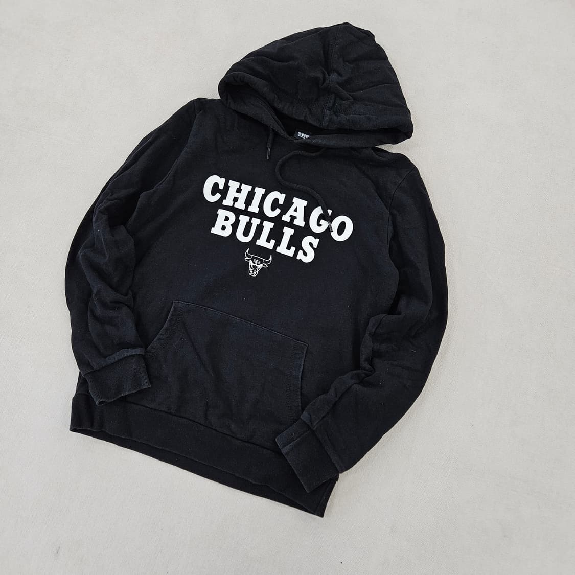[L] NBA 블랙 시카고 불스 로고 후드티 0115YH2 상품이미지1