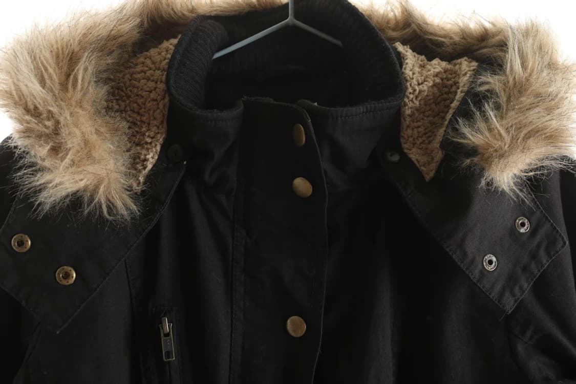 CLEF DE SOL 퍼 야상 자켓 퍼 후드 y2k 와투케 펑크 punk 상품이미지6