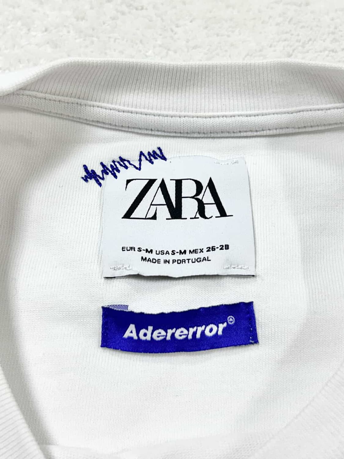 아더에러 x 자라 화이트 롱슬리브 상품이미지7