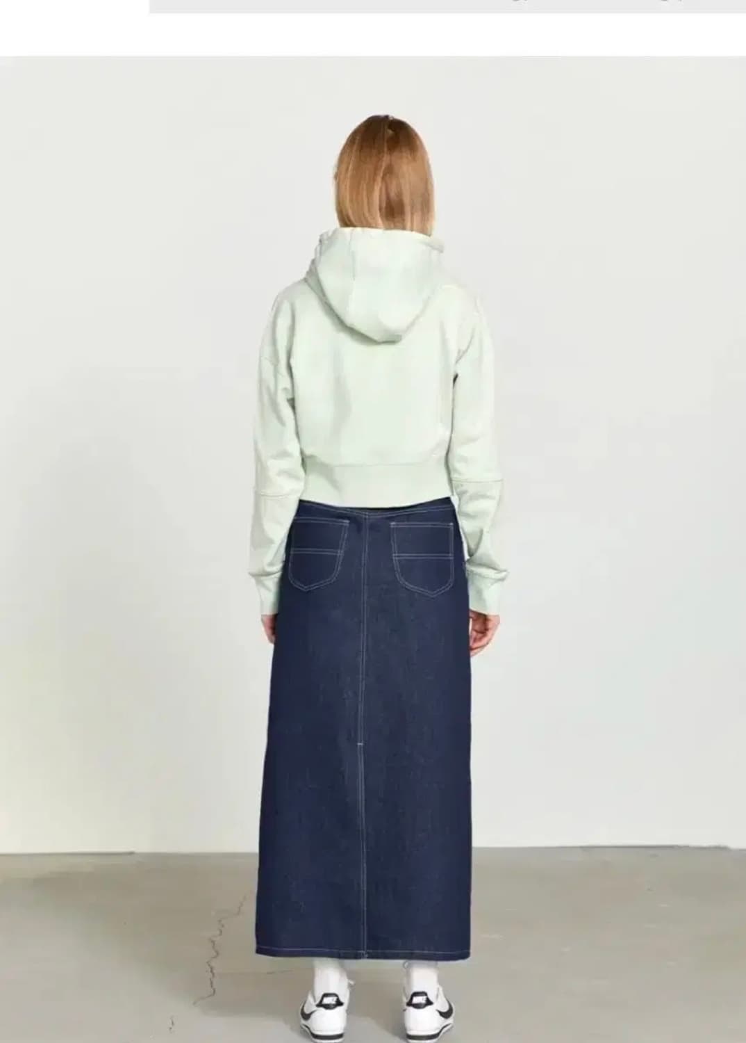 마리떼프랑소와저버 로고 크롭 후드집업 S 상품이미지3