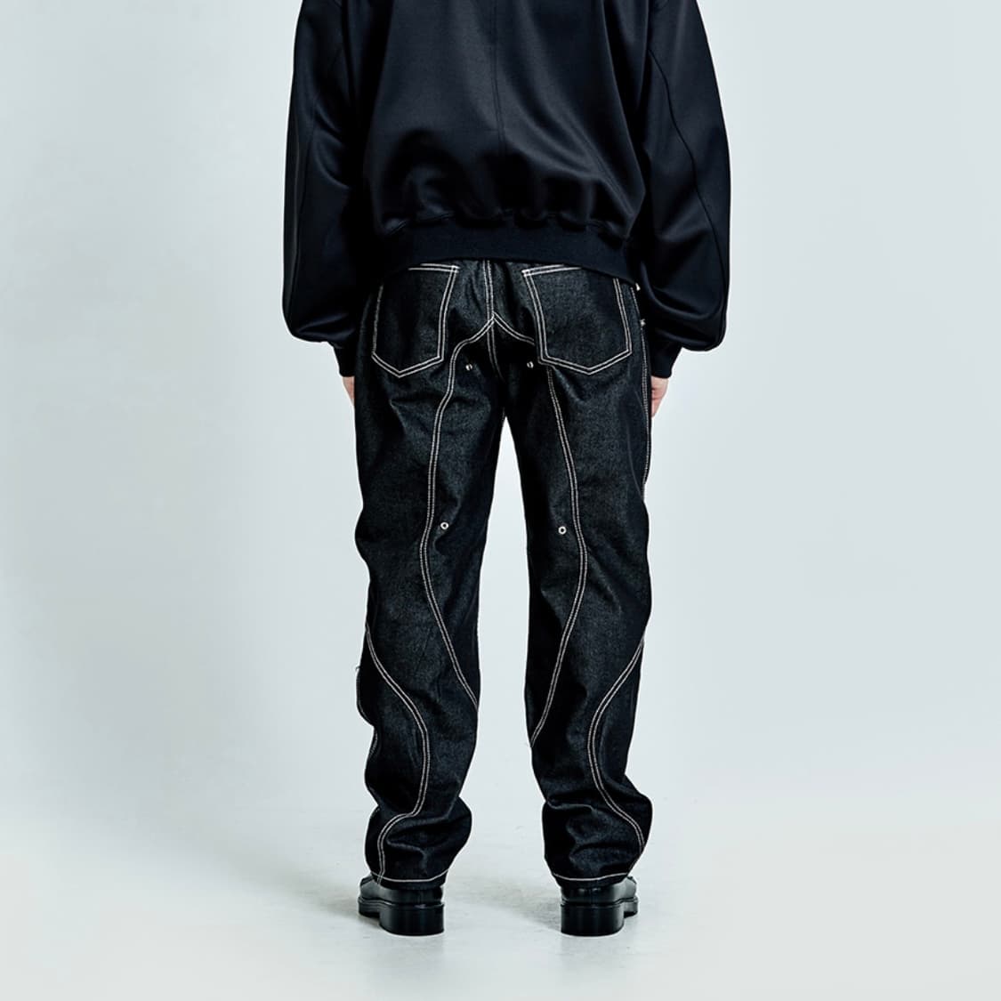 51퍼센트 바지 TUNNEL LINING TROUSER (DENIM) 상품이미지6