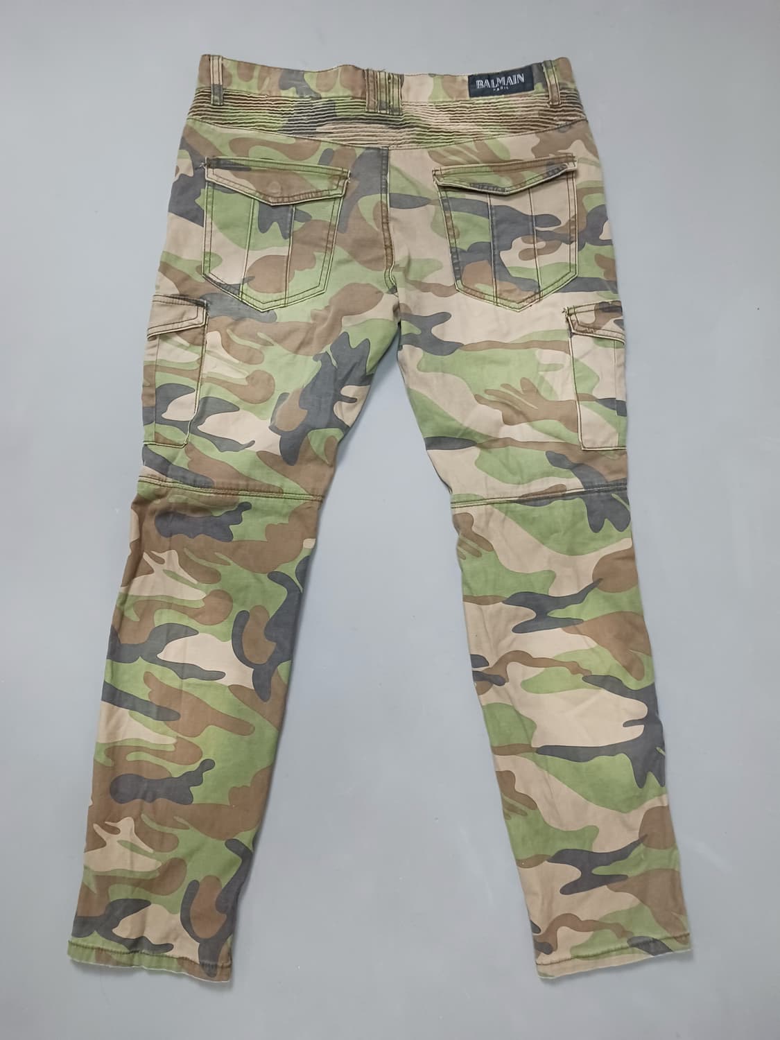 [35] 발망 밀리터리 카모플라쥬 바이커 카고 팬츠 상품이미지7