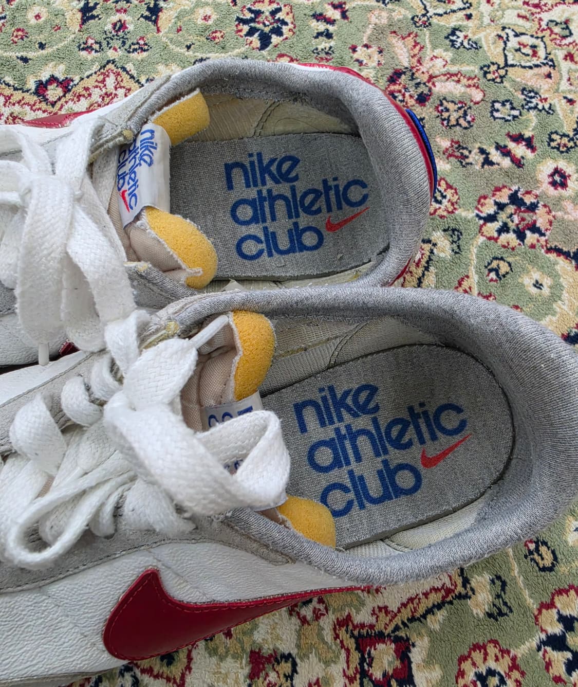 [최종할인] 나이키 와플트레이너2 그레이 짐레드 270 상품이미지4