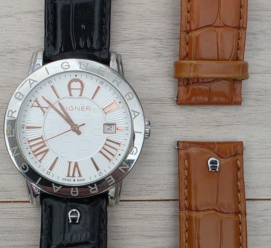 Aigner(아이그너) A32169WB 리나테 남여공용 쿼츠 시계 (보증 상품이미지2